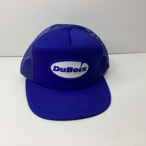 DuBois Trucker Hat Adjustable Blue Mesh Snapback Men's Cap